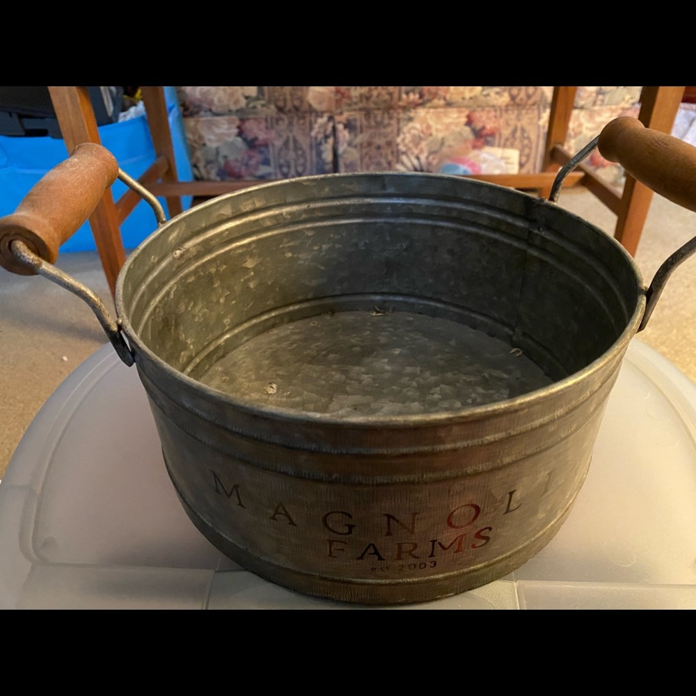 Galvanized Planter